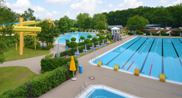 Waldfreibad Emsdetten - Gesamtüberblick